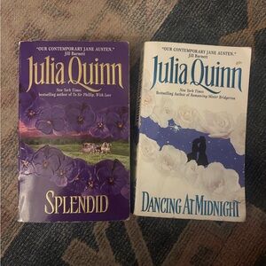 Julia Quinn Book Lot- Splendid & Dancing at Midnight